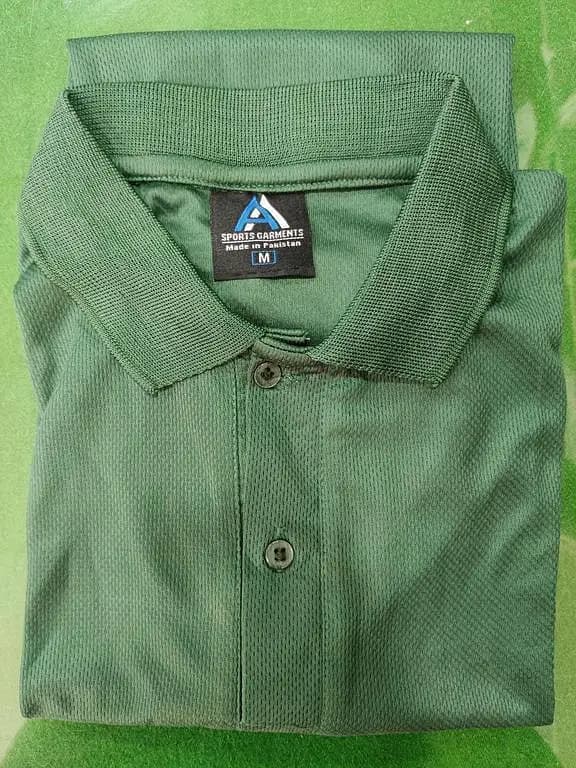 Polyster Polo T-shirts Unisex