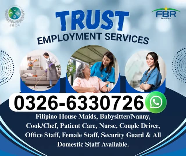 Maids, Babysitter, Couple, House Helper, Nanny Couple, Maid Available