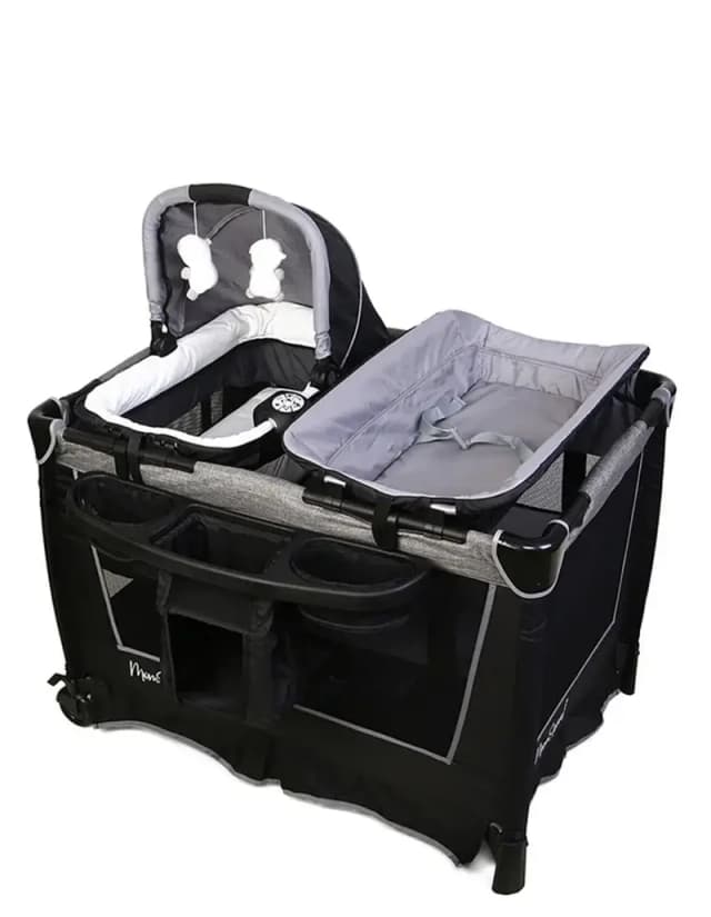 Baby Cot with Diaper Changing Sheet