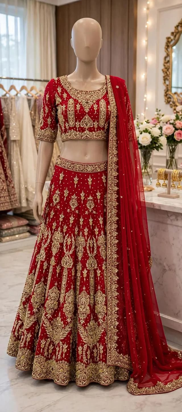 Bridal lehenga