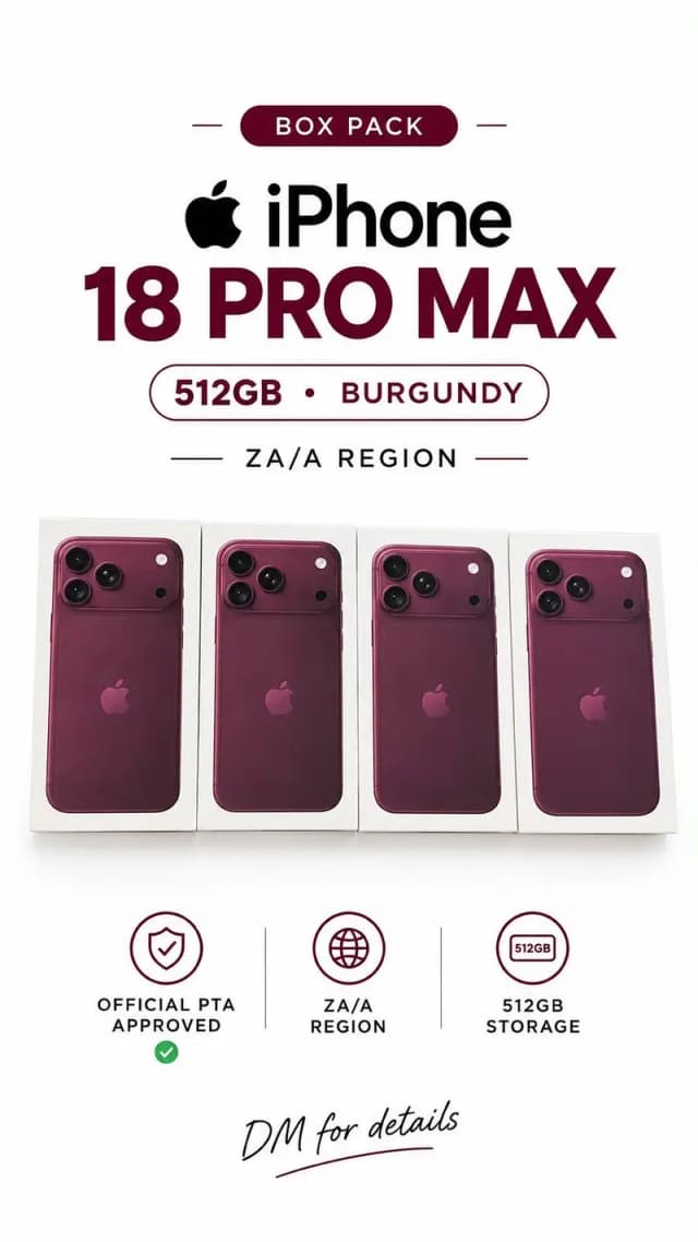 Apple iPhone 18 Pro Max