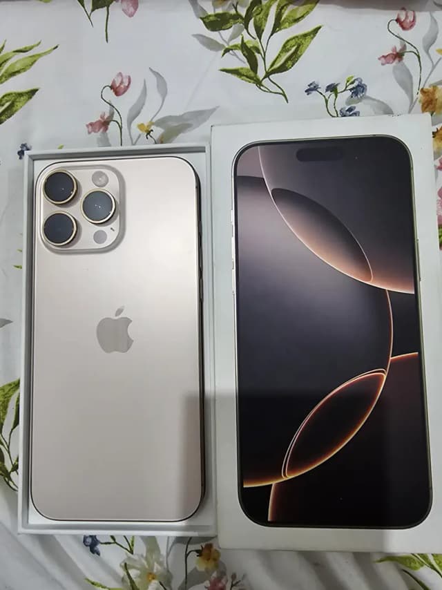 16 Pro Max 256 dual Sim PTA