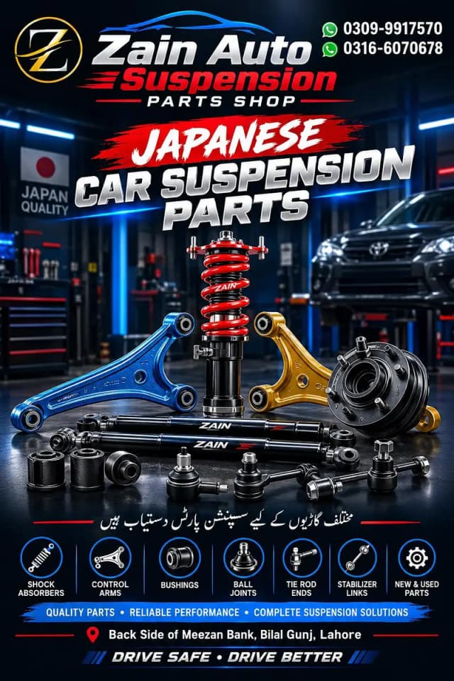 Japanese Car Suspension Parts String/Shocks/Lor Aram/Z Link/Excel