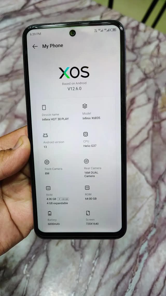 Infinix Hot 30 Play