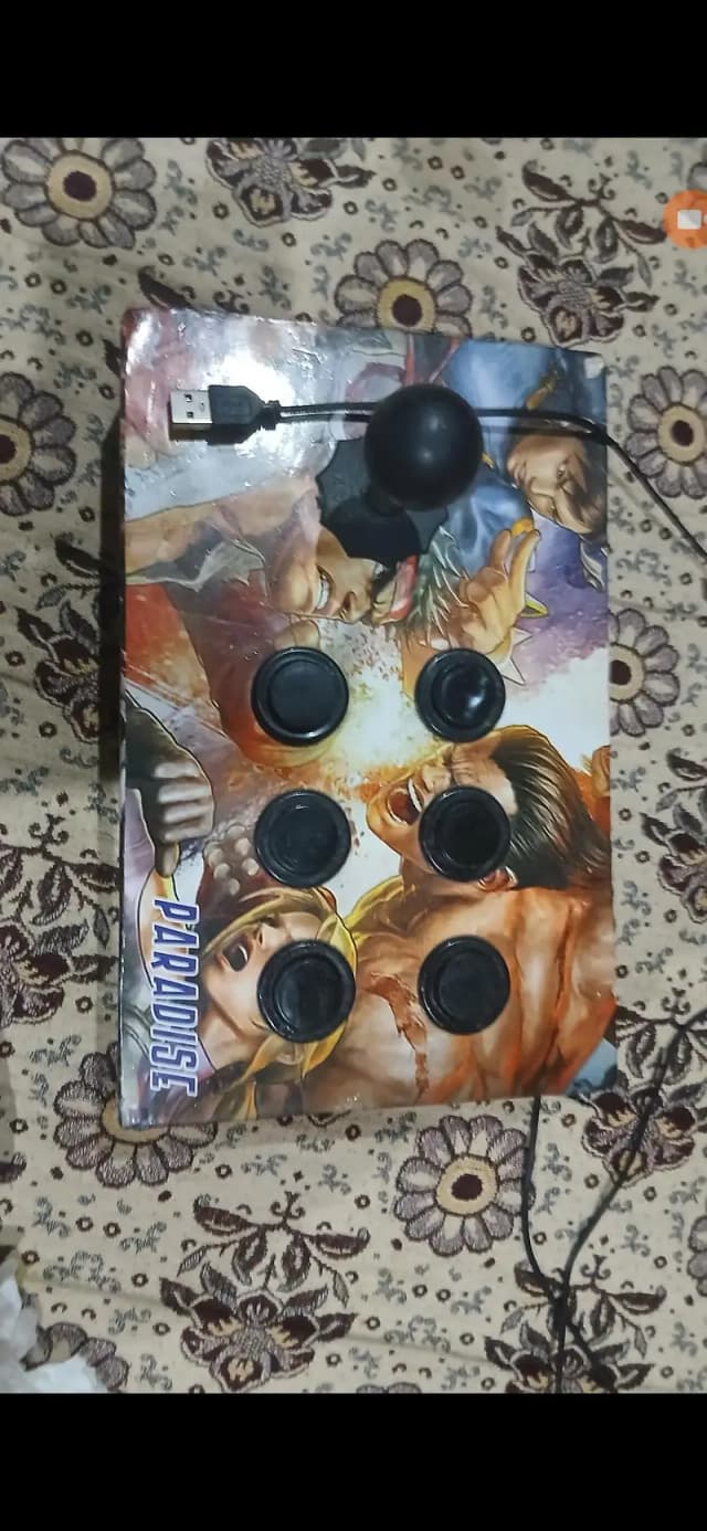 arcade game stick for pc and laptop little bit used but good condition