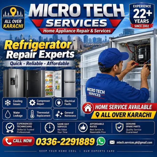 Fridge Repair | Microwave Repair | AC Repair | Geyser Repair