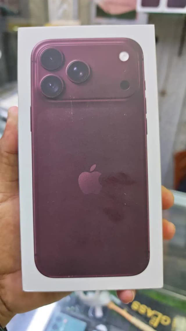 iPhone 18 Pro Max Jv just box open 256gb clean