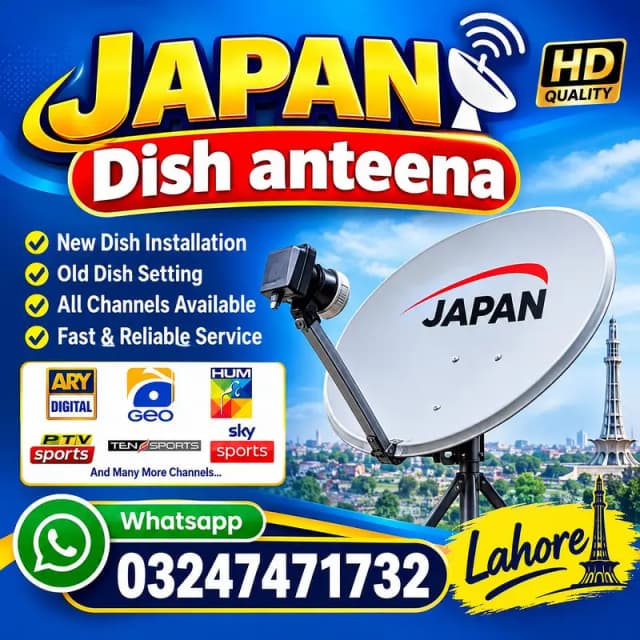 services Of IPTV starshre dish antenna 03247471732