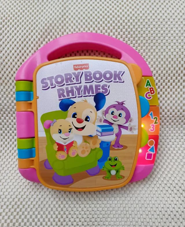 Fisher Price storybook Rhymes Imported educational toy.