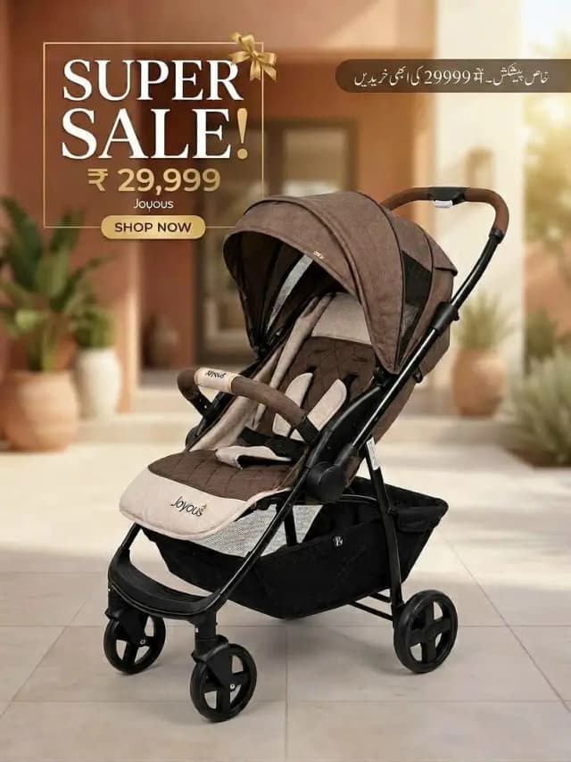 Premium Joyous Baby Stroller for Sale (Excellent Condition)