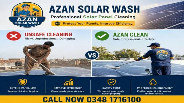 Solar Panel Cleaning Service In Lahore