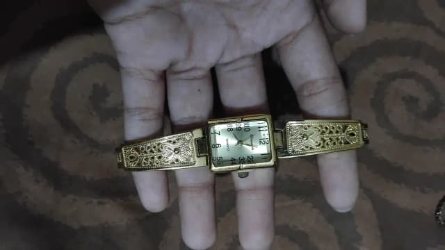 New golden watch