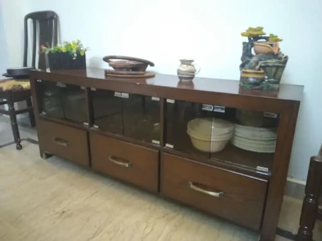 tv console for urgent sale