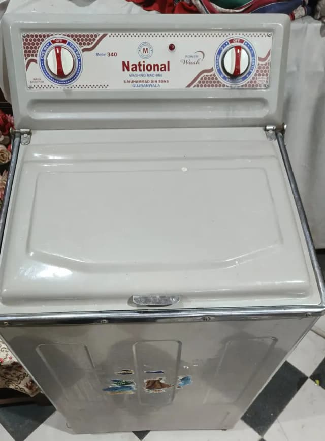 National washing machine.