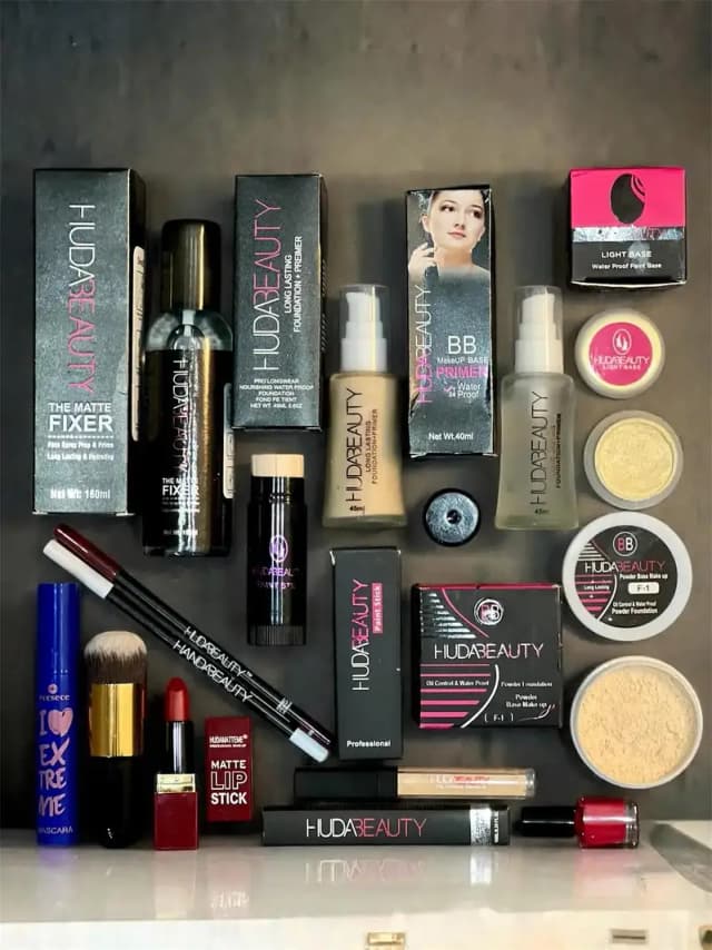 huda beauty full makeup deal 15 in 1 bridal kit  free delivery