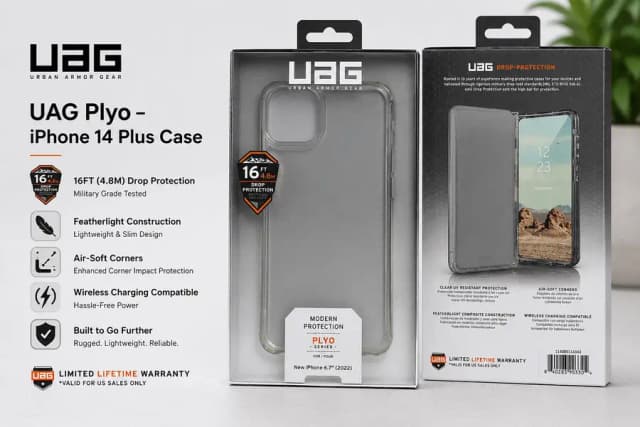 UAG Plyo iPhone 14 Plus Case – Original | 16FT Drop Protection