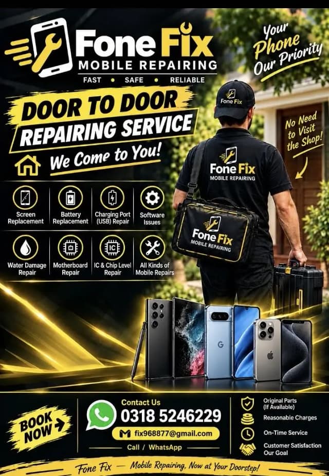 Mobile repairing services
