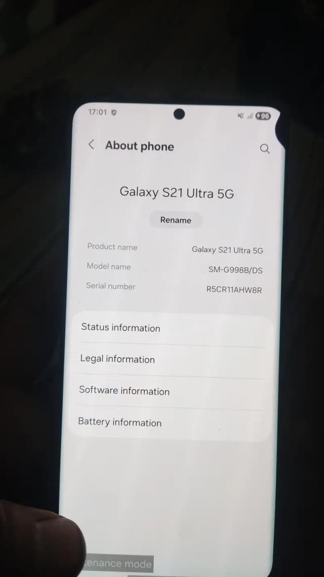 Samsung Mobile S21 Ultra