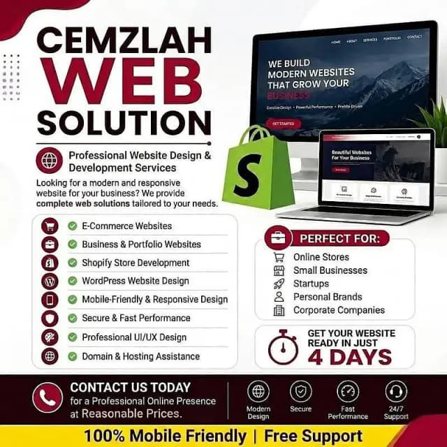 Custom WordPress Website Online stores & eCommerce in pakistan