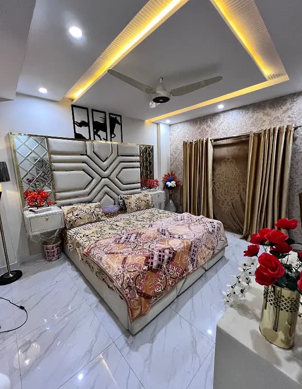 Bahria town Lahore one bedroom apartments short stay rent per