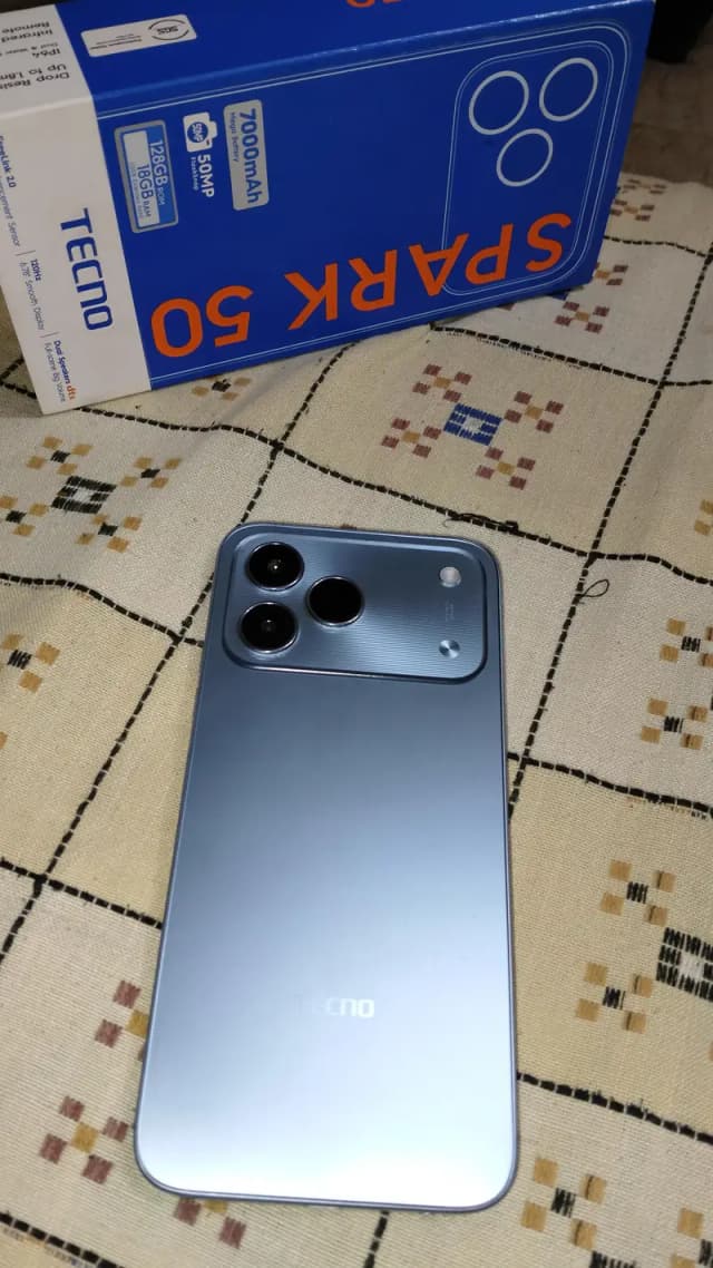 TECNO Spark 50 – 1.5 Month Used – 10/10 Condition