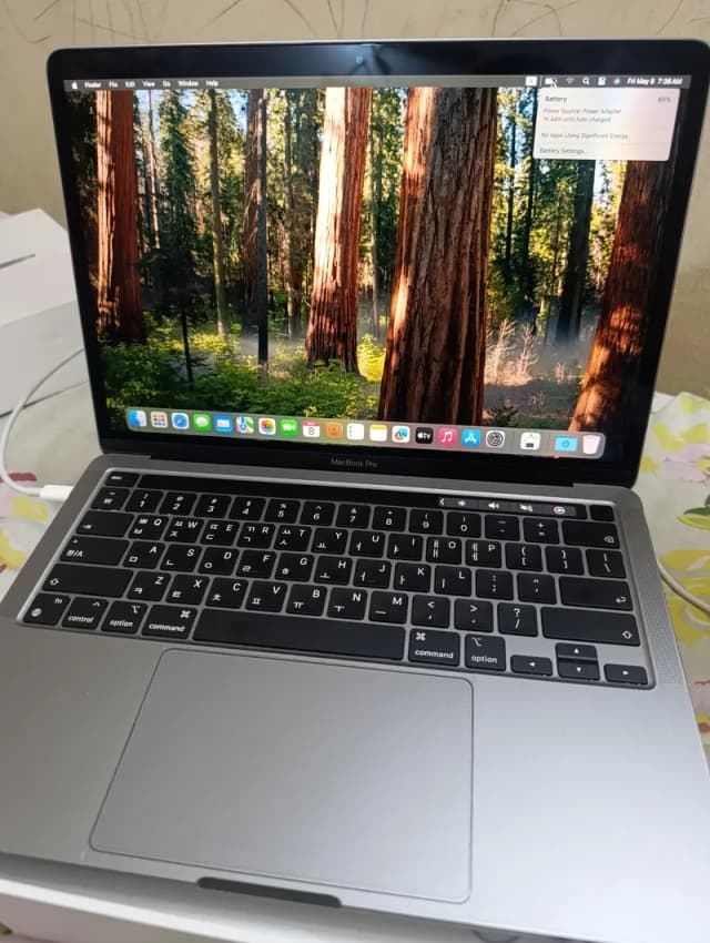 MacBook Air M2 with full box Like New Scratch less, Check Warranty ava
