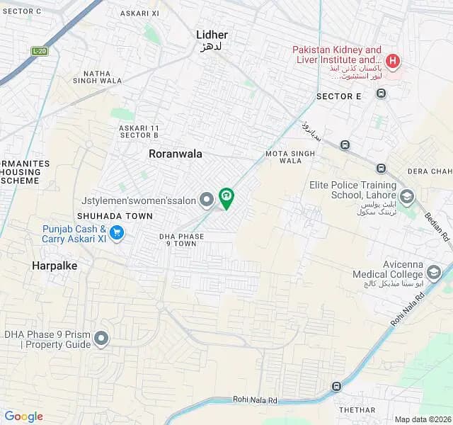 DHA 9 Town B Block - 5 Marla Possession Plot For Sale - Ready For Construction