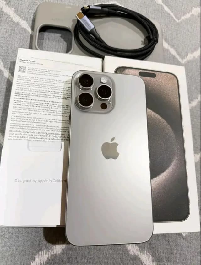 Apple iPhone 15 Pro Max PTA Approved What's 03263216528