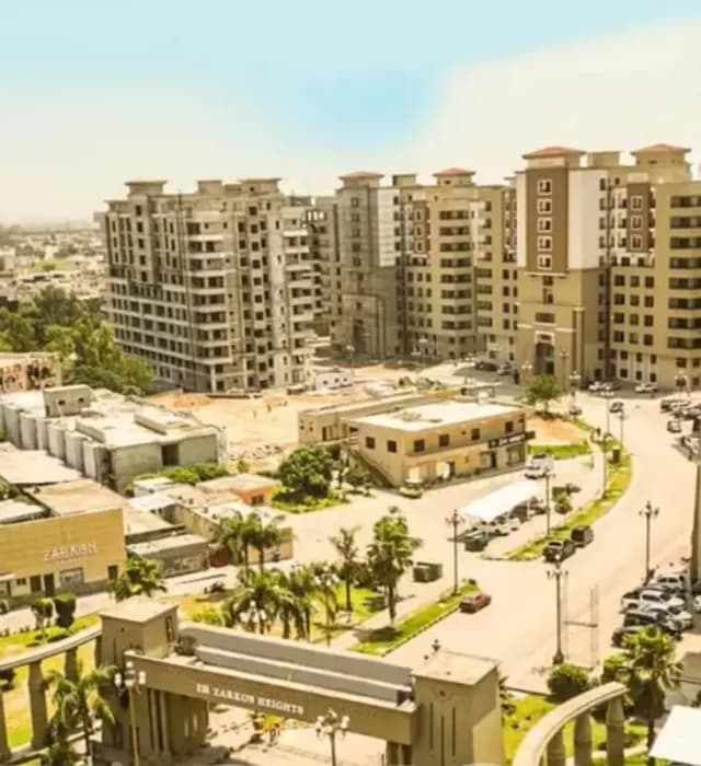 Zarkoon hights 1 bed 2 bed fully finished apartment available for sale visit any time possible