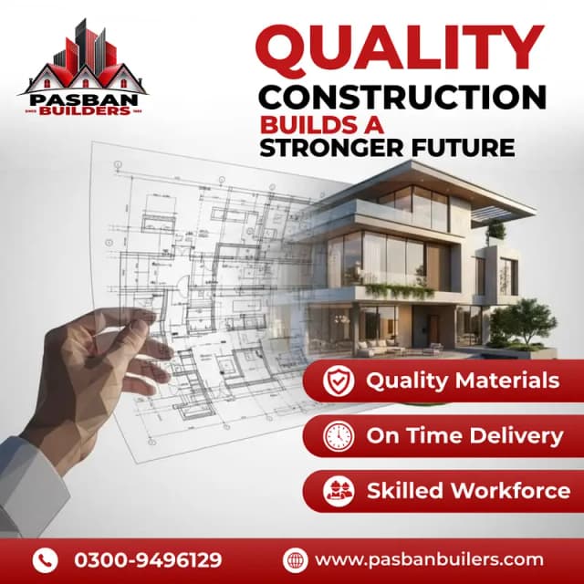 Custom Home Construction Lahore, Best Construction Company in Lahore
