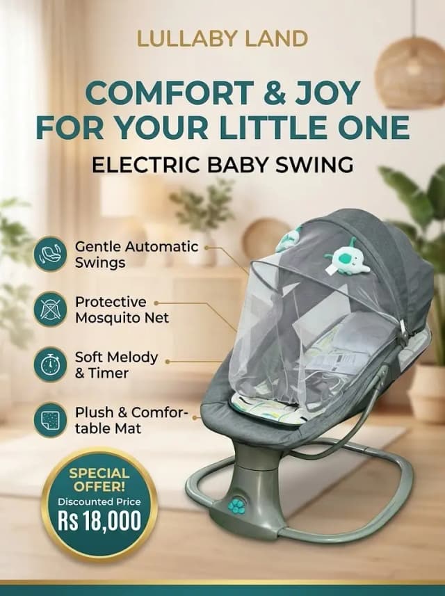 baby swing | kids swing | electric swing | brand new swing for sale
