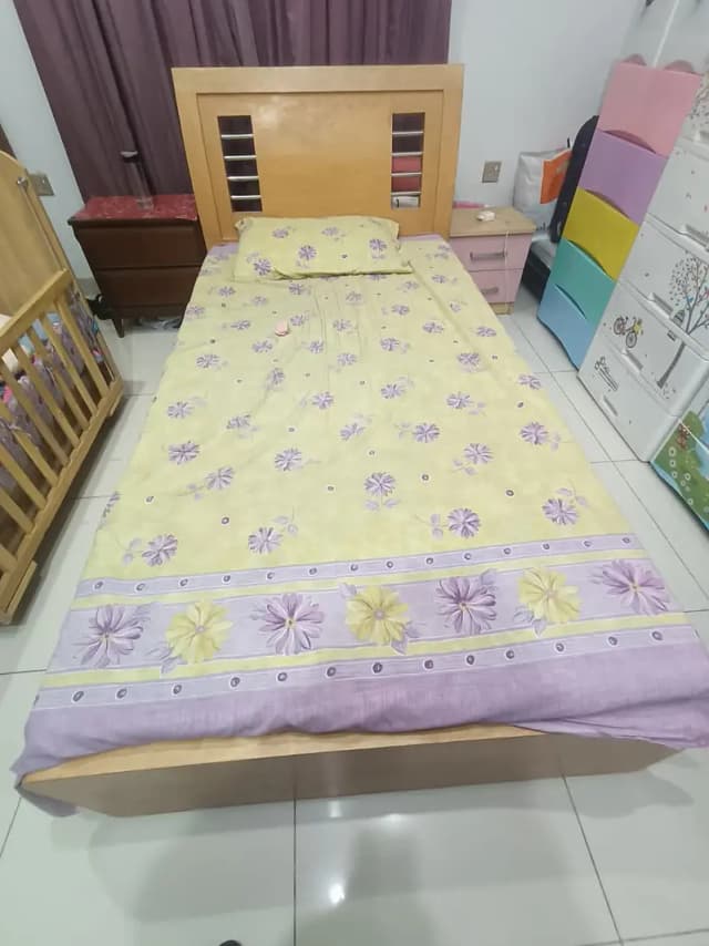 PREMIUM BED BUNDLE FOR SALE | MATTRESS + BEDSIDE TABLE INCLUDED