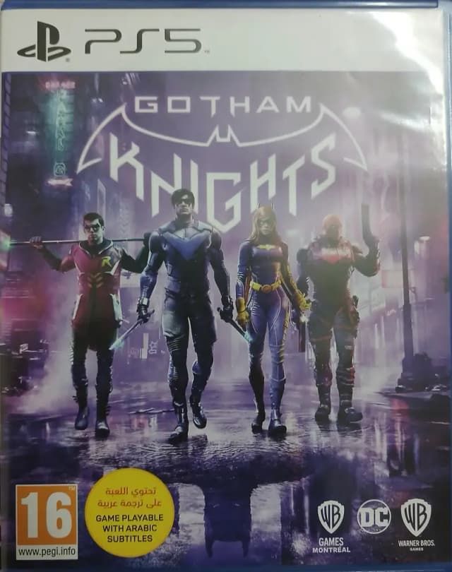 Ps5 game Gotham knights