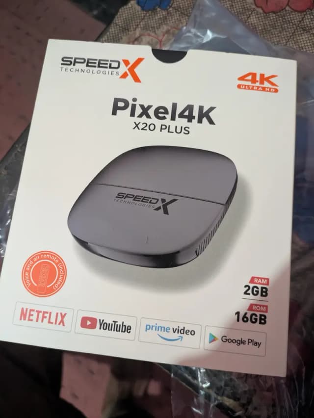 Speex x20 plus premium android box