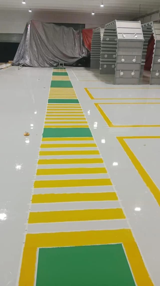 Industrial Epoxy Flooring Solution for Warehouses and Car Parks