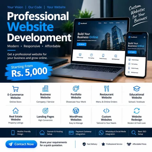 Professional Website Development