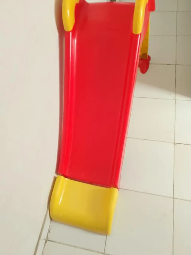 Kids Slide three steps with strong base (imported plastic) for home