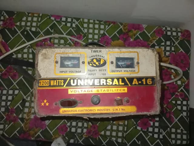 Universal 1200W Heavy Duty Voltage Stabilizer (Model A-16)