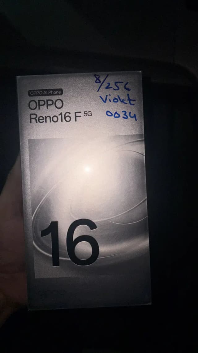 OPPO Reno 16F 5G / PTA Approved / Brand New / 12 Months Warranty