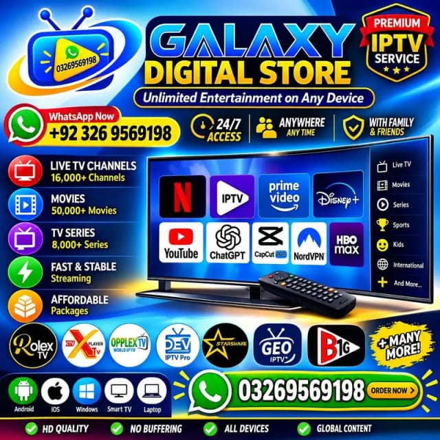 Iptv Mega | Opplex IPTV | B1g IPTV | Geo IPTV | Stream IPTV | Crystal