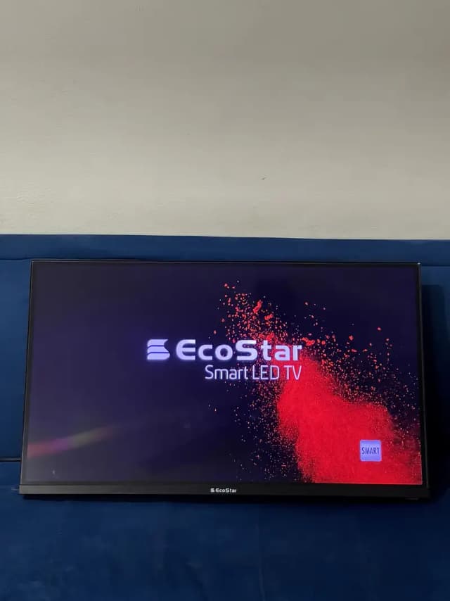 Eco Star 32 inches : LED Smart Tv with Original Box[ Condition 10/10 ]