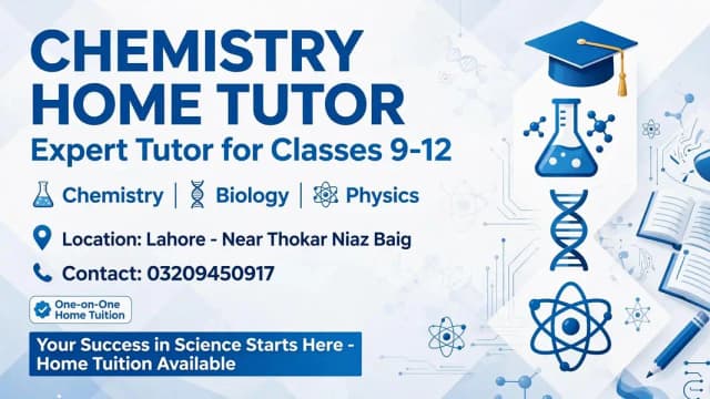 Chemistry Tutor (Class 9-12)