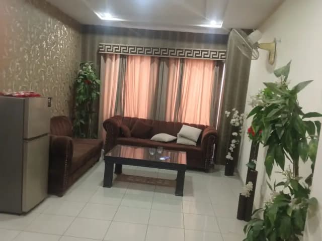 Per day 1bed ROM full furnished apartments safe and scour 100%coupe allow