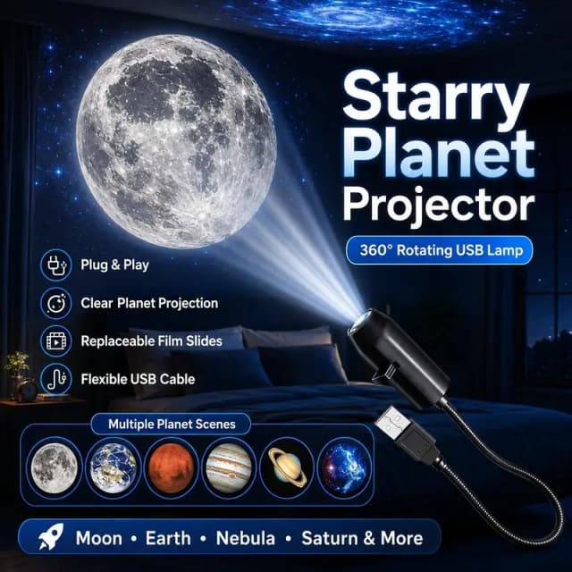 USB GALAXY ATMOSPHERE PROJECTOR