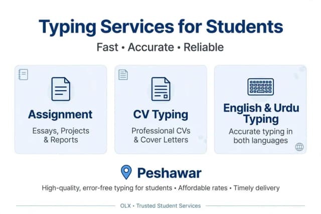 Typing Work - Assignment & CV