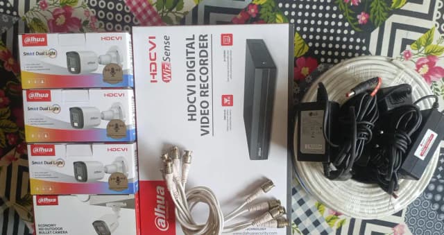 dahua 8 chenal DVR 5 cemre 2 mega pix