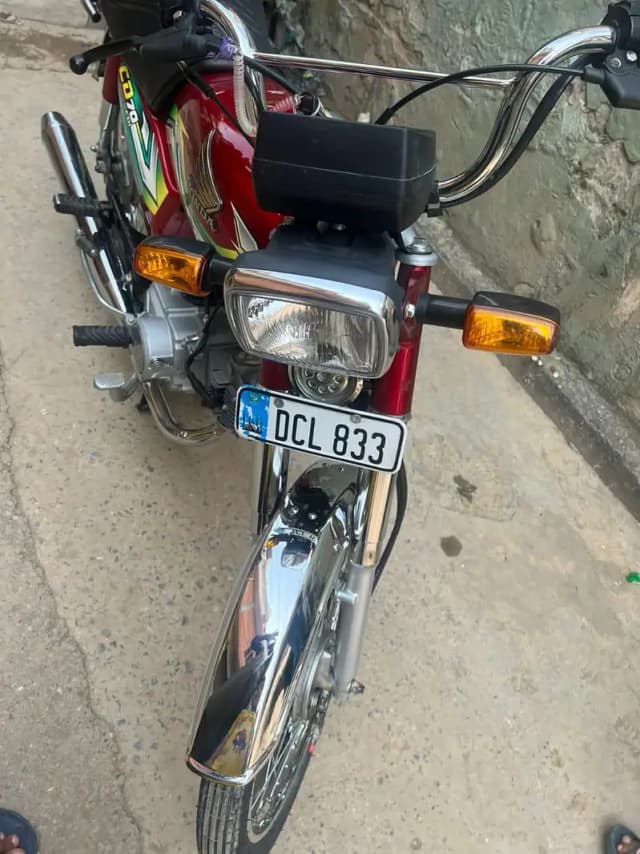 Honda CD 70 2023 model Lash condition bike argent for sale