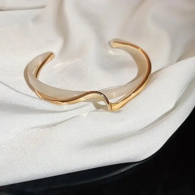 rose gold zircon bracelet set of 5