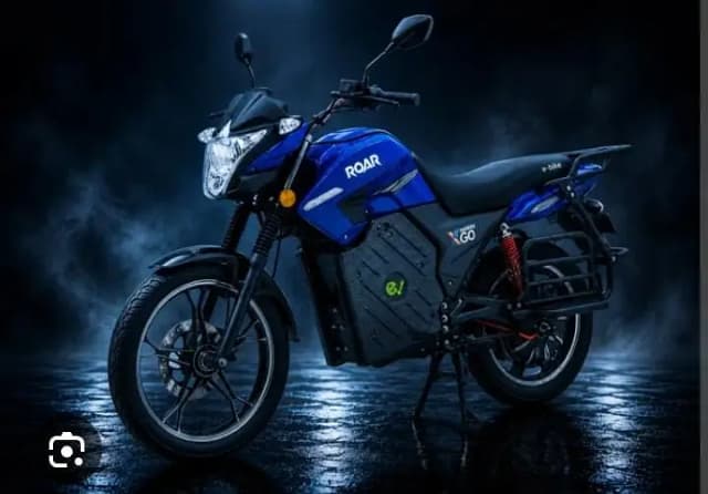 Inverex GO ROAR Electric Bike/Lithium Battery 60V 30Ah High Range