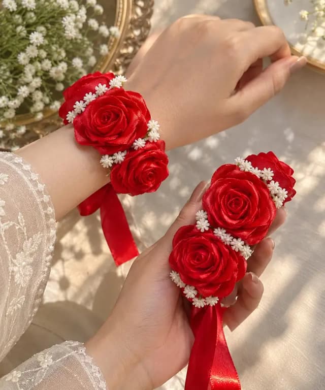 Ribbon gajra
